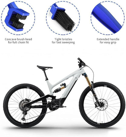 Bicycle Chain Cleaning Tool Brush Motorcycle Chain Brush，MotorcycleBicycle - Image 4