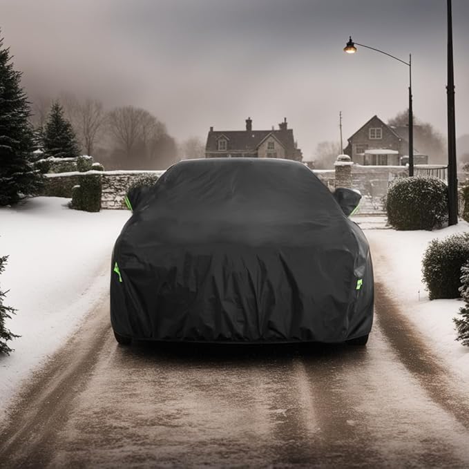 Car Cover Custom Fit for Honda Civic, Waterproof All Weather Full Exterior - Image 8