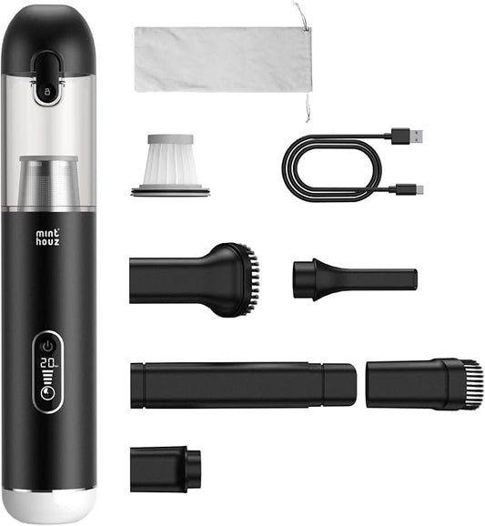 Car Vacuum Portable Cordless by Minthouz