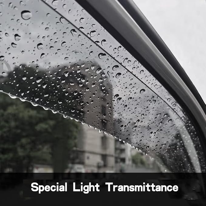Original Side Rain Guards, Window Visors fit - Image 5