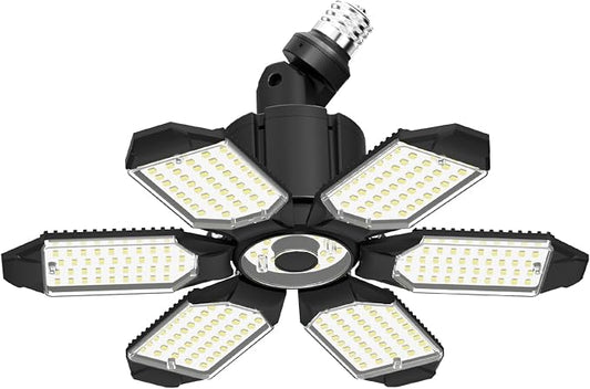 LED Garage Light Super Bright 15000LM LED Shop Lights 6500K Garage Lighting by ABODONG