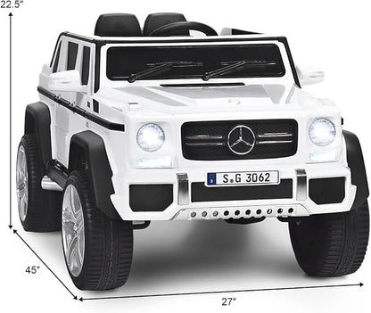 Costzon Ride on Car, Licensed Mercedes-Benz Maybach, 12V Battery Powered - Image 7