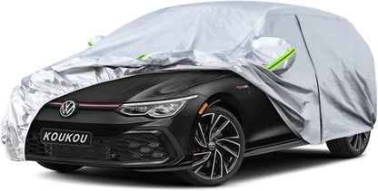 KouKou Hatchback Car Cover Waterproof All Weather Outdoor by focusonqualityservicehear