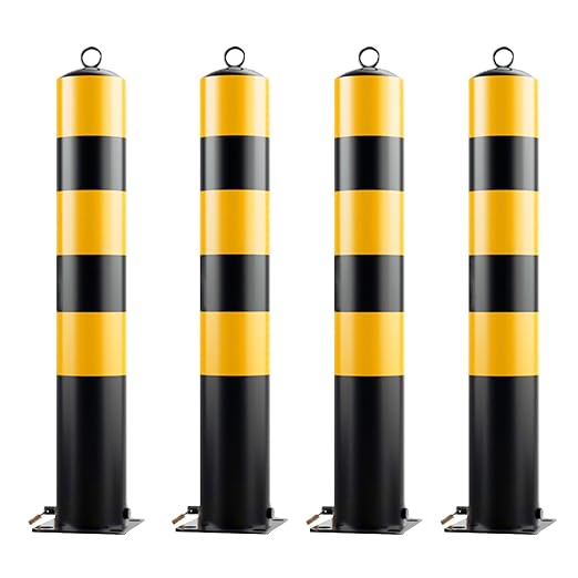 Steel Safety Bollard Post, by Unknown