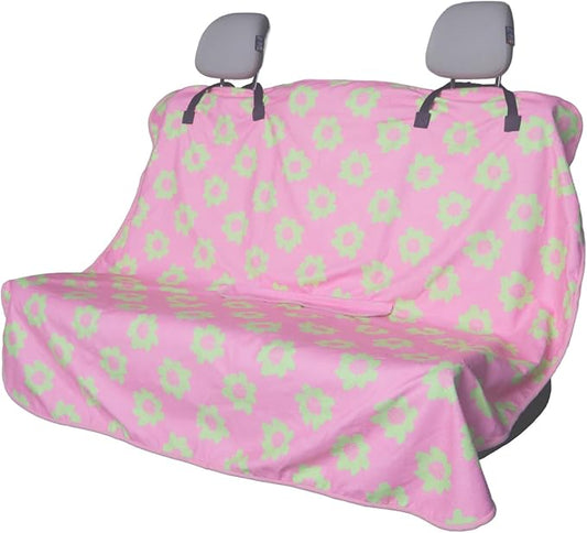 Back Seat Cover for Car Trucks Van SUV, Waterproof Rear Bench Towel Seat Covers by LoyaGour