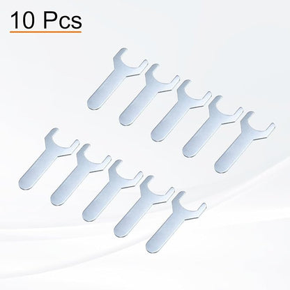 HARFINGTON 10pcs Small Wrench 22x70x2mm Metric U-Shaped Single Open Ended - Image 3