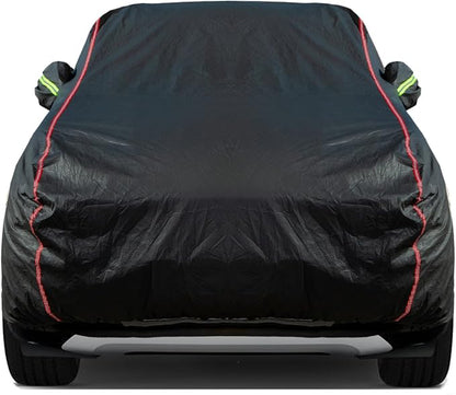 Breathable New Material, Waterproof Car Cover, Locks and Zipper Doors, by QUYDDC