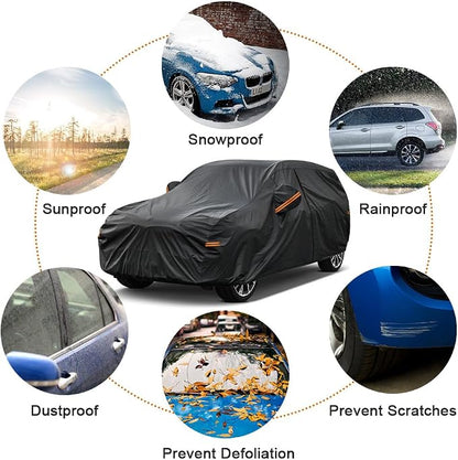 Kayme 7 Layers SUV Car Cover Custom Fit - Image 6