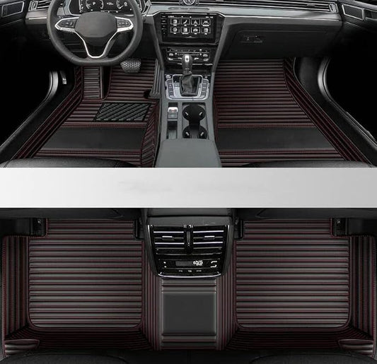 Custom All-Weather Protection Leather Car Floor Mats by LIODOR