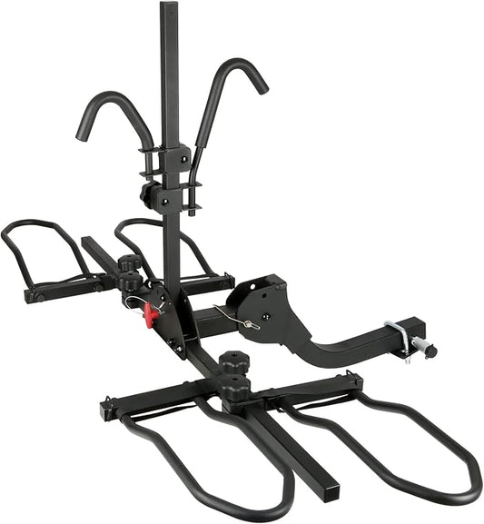 WEIZE Hitch Bike Rack, Wobble Free Smart Tilting Folding Bicycle Car Racks by WEIZE