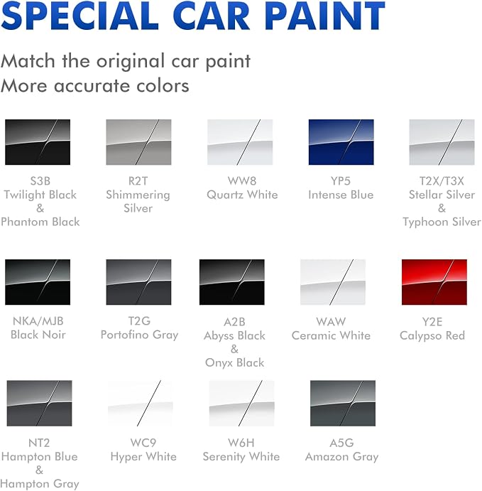 Shimmering Silver Touch Up Paint Compatible - Image 2