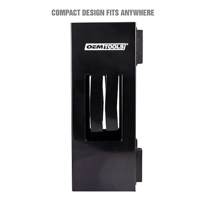 OEMTOOLS 23125 Black Magnetic Glove Dispenser, Disposable Gloves Box Holder - Image 4
