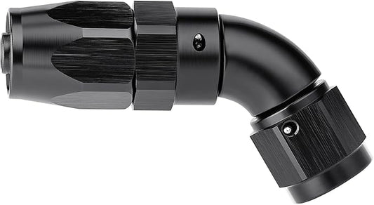 EVIL ENERGY 6AN 60 Degree One Piece Full Flow Hose End Fitting Swivel by EVILENERGY