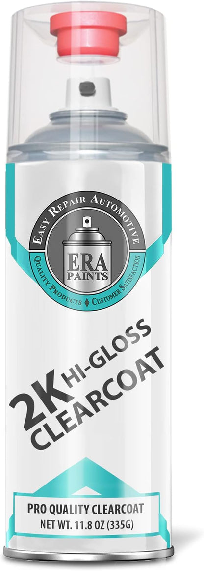 ERA Paints 2K High Gloss Automotive Clear Coat Spray/Aerosol Can – Professional by ERAPaints-AutomotiveTouchUpPaint