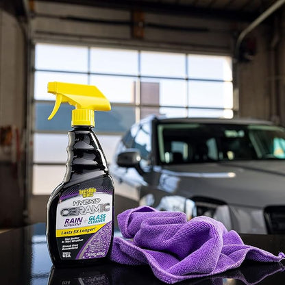 Invisible Glass 92183 Hybrid Ceramic Rain Repellent and Glass Cleaner Cleans - Image 5