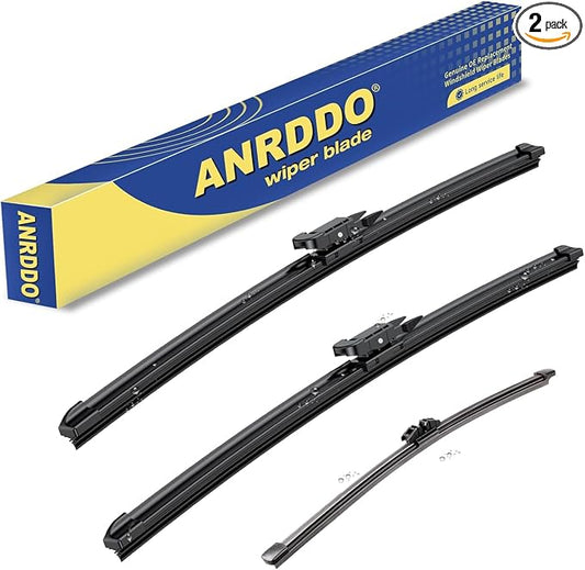 3 wipers Replacement for 2015 2016 2017 2018 2019 2020 2021 2022 2023 Ford Edge by ANRDDO