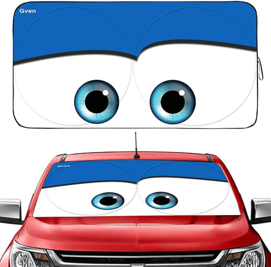 Gven Windshield Sun Shade 2025 Windshield Cover Sun Shade Automotive Interior by Gven