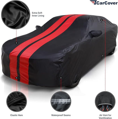 iCarCover Custom Car Cover for 1982-1992 Chevy Camaro Z28, Berlinetta, Sport - Image 2