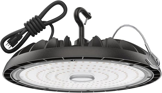 Led High Bay Light 150W, 5000K Bright High Bay Led Lights 22500LM, Durable UFO by DEMILARE