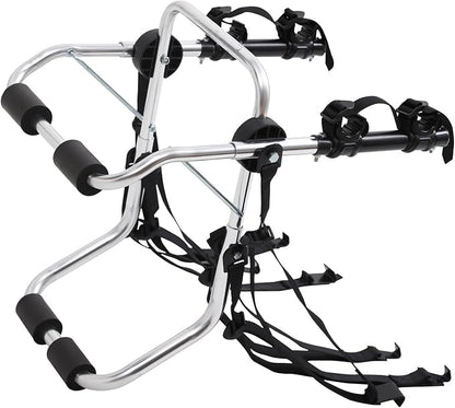 Rockland Aluminum 2-Bike Rack, 70 lbs Capacity, Lightweight Trunk Mount Bike by Rockland