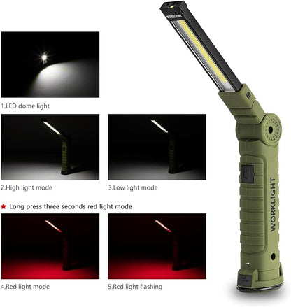 4 Pack Rechargeable LED Work Lights - Image 3