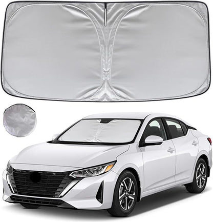 KAYZT Windshield Sun Shade for 2020-2025 Nissan Sentra Sedan Foldable Sunshade by KAYZT