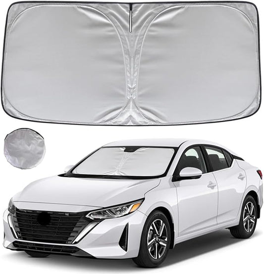 KAYZT Windshield Sun Shade for 2020-2025 Nissan Sentra Sedan Foldable Sunshade by KAYZT