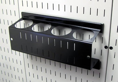 Wall Control Pegboard Metal Organizer, 4 ft. Black, Storage Rack - Image 5