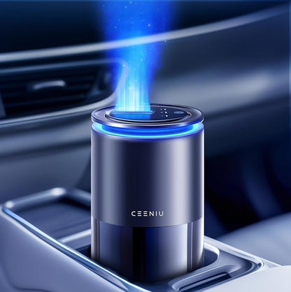 Ceeniu Car Air Freshener CF12 Pro, Smart Ultrasonic Diffuser, Enlarged Spray by ShowYourElegance