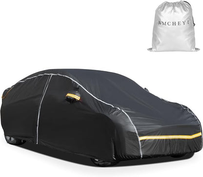 Car Covers for Automobiles, 6 Layers Car Cover Waterproof All Weather, Full by FOCUSONCARPROTECTION
