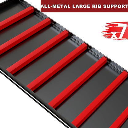 65" W Garage Shelving Heavy Duty, Adjustable 5 Tier Metal Shelves, Commercial - Image 6