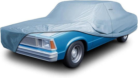 iCarCover Premium Car Cover for 1973-1977 Chevy Malibu Sedan Heavy Duty by iCarCover