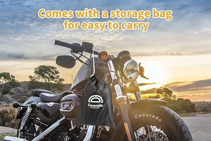 Motorcycle Cover Waterproof Outdoor 104 inches Length All Season Universal - Image 7