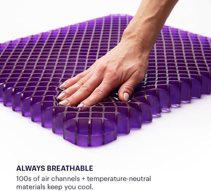 Purple Simply Seat Cushion | Pressure Reducing Grid Designed - Image 6