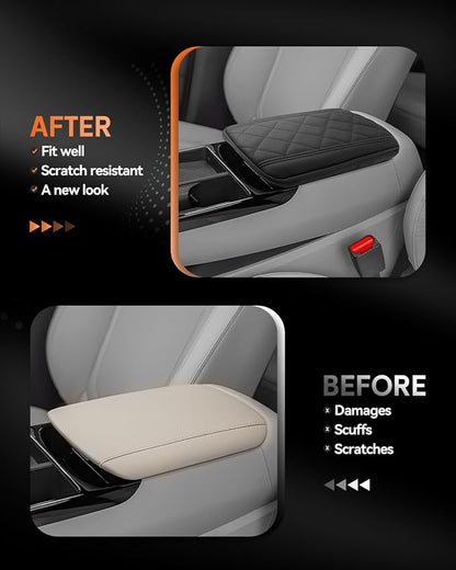 CDEFG for 2025 Hyundai Tucson Center Console Cover Armrest Cover for Tucson - Image 3
