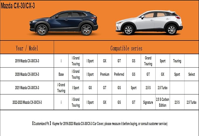 Kayme 7 Layers SUV Car Cover Custom Fit - Image 6