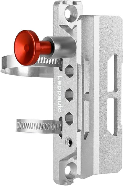 Vehicle Fire Extinguisher Mount Bracket, Aluminum Adjustable Quick Release Roll - Image 8