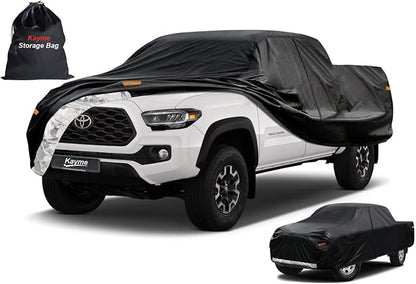 Kayme Truck Cover Custom Fit Toyota Tacoma Regular Cab Short Bed. Full Exterior by kayme