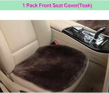 Fluffy Genuine Australia Sheepskin Car Seat Cover - Image 2