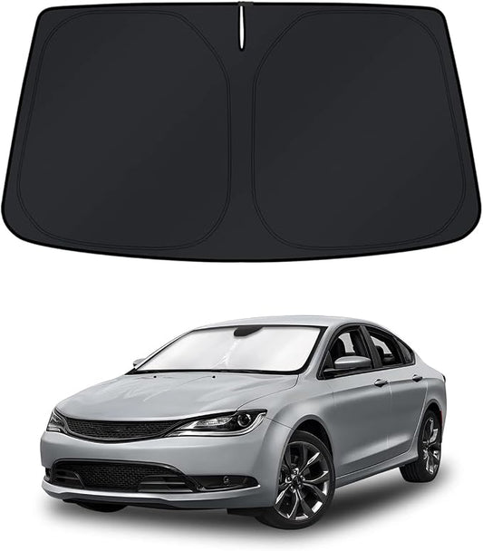 KUST Windshield Sun Shade for Chrysler 200 2011-2018 Window Shade Sun Visor by KUST