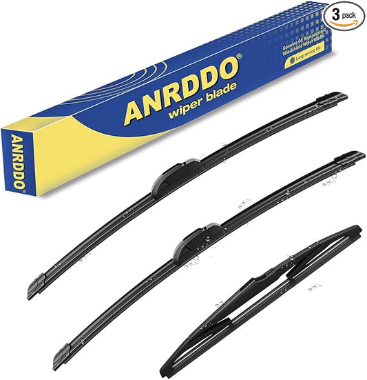 3 wipers Replacement for 2013 2014 2015 2016 2017 2018 Hyundai Santa Fe by ANRDDO