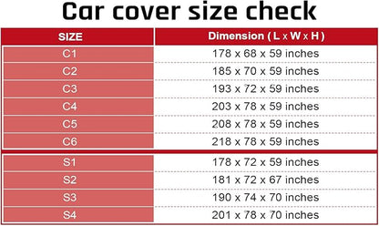 Small Car Cover Waterproof All Weather Protection - Image 6