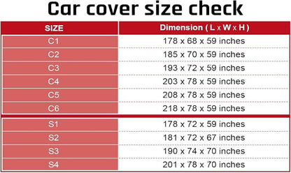 Hatchback Car Cover All Weather Protection - Image 6