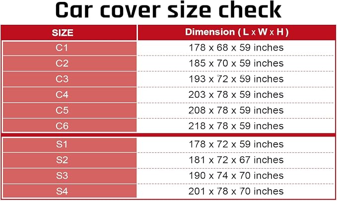 Full Exterior Covers with Red Stripe Design, Sedan Car Cover - Image 6