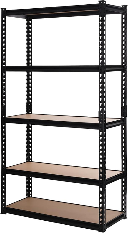 Garage Storage Shelves 35.43" W x 15.75" D x 72" H, 5 Tier Storage Rack - Image 7