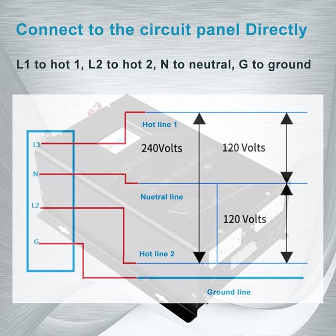 WZRELB 7000W Pure Sine Wave Inverter, 24V DC to 120V 240V AC, 4 AC Outlets - Image 3