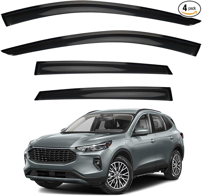 4pcs Window Visors Compatible by LQQDP