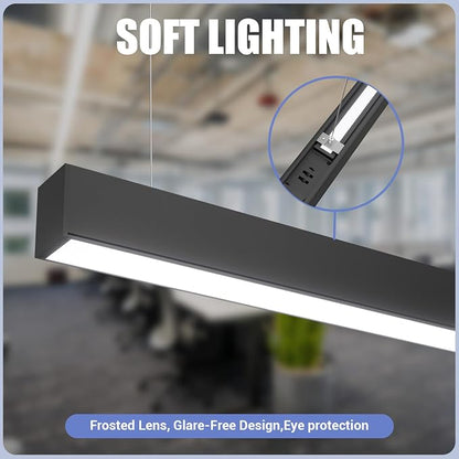 4FT LED Linear Lights 50/45/40/35/30W Up and Down Light, 3000K/4000K/5000K 4 - Image 8