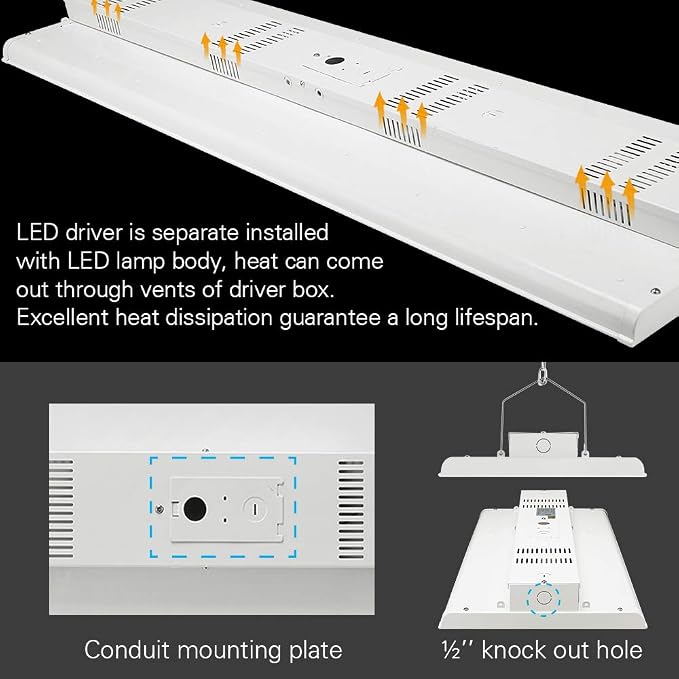 4FT Linear LED Highbay Light - Image 6