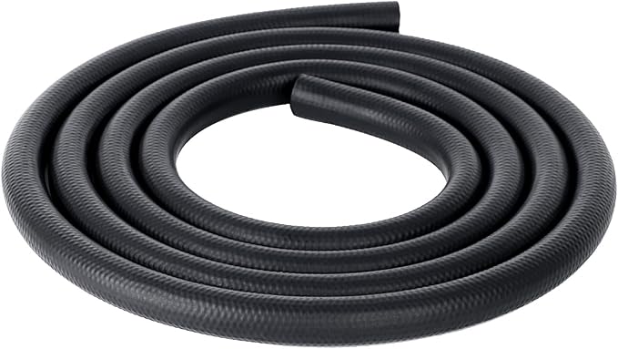 LokoCar Rubber Fuel Hose Line Push Lock 5/8" ID SAE 30R7 NBR 10ft 300PSI Black by GetToKnowEachOther